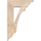 Ekena Millwork Legacy Traditional Smooth Bracket w/ Offset Brace, Douglas Fir, 7 1/2"W x 22"D x 34"H BKT0806X22X34LEC01SDF - alternate 2